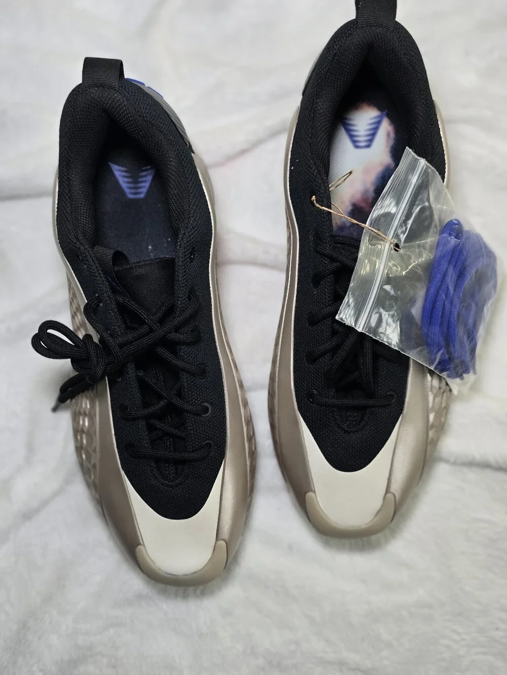 ​adidas AE 1 Low Anthony Edwards Champagne Metallic Men Size 11 JQ6133 NWOB
